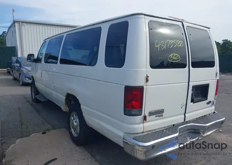 2008 Ford E-350 Super Duty from USA, damaged, VIN 1FBSS31L08DB35985